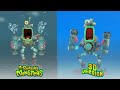 ALL Wubbox My Singing Monsters vs ALL Clubbox Wubbox Redesign Comparisons ~ MSM