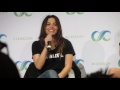 Sarah Shahi and Amy Acker at the 2017 Las Vegas ClexaCon March 2017