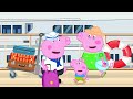 PEPPA PIG ZOMBIE APOCALYPSE, What Happened to Peppa's Family House | Peppa Pig Funny Animation