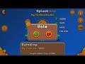 Splash by TheRealDwiki | Daily Level | Geometry Dash