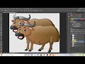 How to make animal in cartoon animator 4 || cartoon animator 4 animal charecter