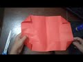 How to make YouTube logo with paper no origami