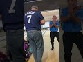 PBA bowling great Norm Duke on Lane 15 is teaching a fellow bowler how to bowl the correct way.