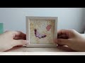 Japanese Embroidery - I embroidered butterflies&wisteria using six techniques🪡Relax Embroidery Vlog