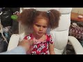 How to style Gabbys hair ( Reborn Child Gabriella by Reva S)
