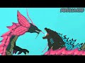 Godzilla vs Tiamat || Godzilla x Kong: The New Empire (Animation)