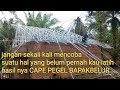 Pasang Baja Ringan 12 Meter Salah Pilih Tukang Hasilnya Bapakbelur