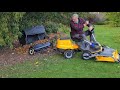 STIGA Park 120 with Leaf Collector