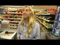 Karina bei der Arbeit - Edeka!