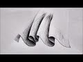 Dibujo de Pliegues. Folds drawing.