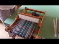 The best way to wind your warp onto the roller.