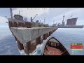 Solo Raids Tugboat 20 Minutes Into The Server - Rust