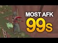 Most AFK 99s in OSRS