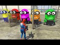 GTA 5 Epic Ragdolls | Spider-Man Frees Minions Season 13 (all episodes)