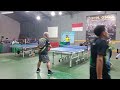 ARH Kidal Juara II Bali Open 2018 (GSG Jakarta) vs Mugi (Hanafi Depok) 3-0: Sparing Tenis Meja