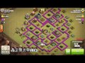 3 Star Giant/Wizard combo attack on TH8 in clan wars