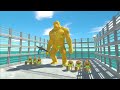 Honey Kong Evolution Door Challenge | Mutant Primates Army vs Honey Kong Evolution Army - ARBS