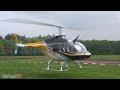 Stunning XXL RC Bell 206 Jet-Ranger full carbon from Heiko Fischer | fantastic flight Demo!