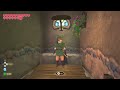 Link heals on the toilet