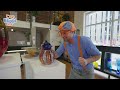 Blippi and the Glass Museum! 📖 Moonbug Kids 📖 Learning Corner