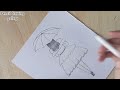 A rainy day pencil sketch||girl with Umbrella||step by step guide for beginners||drawing tutorial