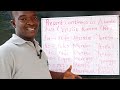 Join Celebrity Teacher To Learn Present Continuous In Asante Twi Just A Second