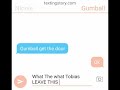 Gumball hates Tobias