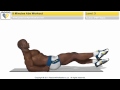 8 Min Abs Workout - Level 3 (no music)