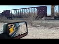 BNSF ES44C4 6666 Leads A Manifest With A Horn Salute In El Paso Texas 1-13-2023