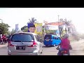 jalan jalan siang naik motor keliling kampung