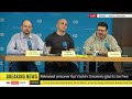 British citizen and other released prisoners hold news conference in Germany