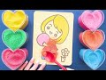 Sand Painting Princess | Animated Drawing, Painting