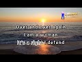 Woman In Love - Barbra Streisand ( KARAOKE VERSION )