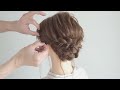 Easy Braid Hair Updo for Ladies and Girls l Wedding Guest Hairstyle