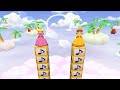 Mario Party 5 - Knockout Tournaments - Mario and Yoshi vs All Characters