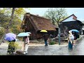Japans Most Beautiful Village, Shirakawa-go | 4K Relaxing Japan Walk - 4K HDR 60fps