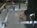 Making Perfect Square Holes in Aluminum Sheet Metal