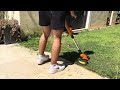 AIVOLT cordless Weed Trimmer---lightweight and easy to maneuver!