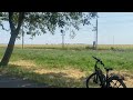 Ein heißer Tag für eine Radtour im Burgenland