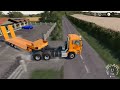 Transporting building material | Public Work Sandy Bay | Farming Simulator 19 | Episode 7