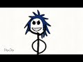 2-D tomorrow comes today intro but stick figure