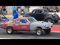 The Most Exciting Drag Race Back In The Day Hot Rods Gassers Vintage Cars at Byron Dragway