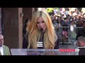 Avril Lavigne speech at her Hollywood Walk of Fame Star unveiling ceremony