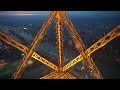 Up to the top floor of the Eiffel Tower