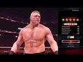 WWE 2K24 - Brock Lesnar vs. Triple H - No Holds Barred Match | PS5™ [4K60]