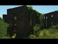 【4K】Walking Alone in a Ancient Ruins Maze | Nature Sounds for Sleep and Meditation ASMR