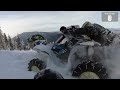 Frozen Playground 🥶❄️ Deep Snow Ride❗ (Can Am Renegade)