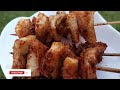 Grilled Suya Octopus Kebabs/Skewers | Seafood Skewers/Kebabs