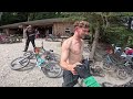 Last-minute RED BULL HARDLINE TRAINING AT DYFI BIKEPARK!