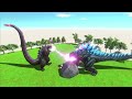 Godzilla Earth VS All Godzilla Epic Battle - Animal Revolt Battle Simulator